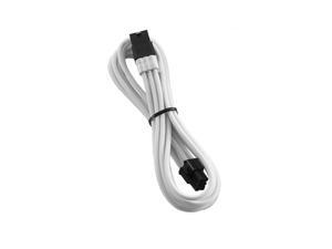 CableMod PRO ModMesh 6-pin PCI-e Extension 45cm - WHITE CableMod PRO ModMesh 6-pin PCI-e Extension 45cm - WHITE