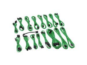 CableMod C-Series ModFlex Full Cable Kit for Corsair AXi, HXi & RM - Green CableMod C-Series ModFlex Full Cable Kit for Corsair AXi, HXi & RM - Green