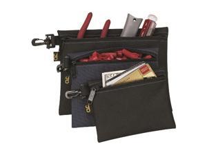 Multi-Purpose Clip-On Zippered Bags (Set of 3) Multi-Purpose Clip-On Zippered Bags (Set of 3)