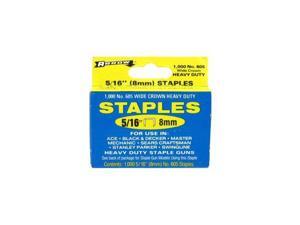 Arrow Heavy-Duty Wide Crown Staple, 5/16 In. (1000-Pack) 60530 Pack of 5 Arrow Heavy-Duty Wide Crown Staple, 5/16 In. (1000-Pack) 60530 Pack of 5