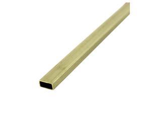 3/32" X 3/16" X 12" X .014 Brass Rectangular Tube 3/32" X 3/16" X 12" X .014 Brass Rectangular Tube