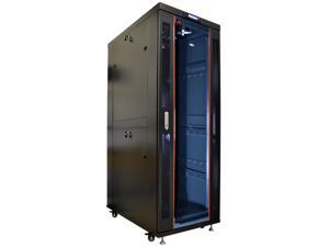 Sysracks 42U 39" Deep  IT Free Standing Server Rack Cabinet Enclosure For Server and other 19" Equipment Accessories Free!!! Temperature Control System, Casters, LED-Screen, PDU and other accessories