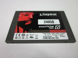 Kingston SSDnow V300 SV300S37A/240G 2.5" 240GB SATA Solid State Drive Kingston SSDnow V300 SV300S37A/240G 2.5" 240GB SATA Solid State Drive