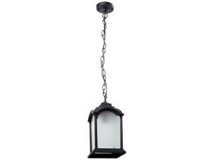Artcraft Lighting Hartford Outdoor Small Chain Pendant Light, Black Artcraft Lighting Hartford Outdoor Small Chain Pendant Light, Black