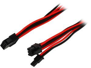 Phanteks PH-CB8V_BR 1.64 ft. (0.50 m) 8 to 8 (6+2) Pin VGA Premium Sleeved Exten Phanteks PH-CB8V_BR 1.64 ft. (0.50 m) 8 to 8 (6+2) Pin VGA Premium Sleeved Exten