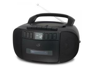 GPX BCA209B CD, Cassette, AM/FM Radio Boombox with Aux-in GPX BCA209B CD, Cassette, AM/FM Radio Boombox with Aux-in