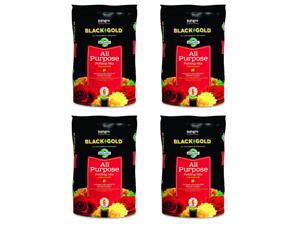 SunGro Black Gold All Purpose Potting Soil Fertilizer Mix, 2 Cu Ft Bag (4 Pack) SunGro Black Gold All Purpose Potting Soil Fertilizer Mix, 2 Cu Ft Bag (4 Pack)