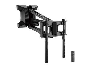 Motorized Pull-Down Full-Motion Above Fireplace Mantel Tv Wall Mount 37" To 70"