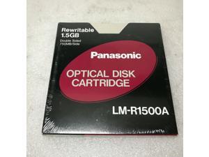 PANASONIC LM-R1500A DOUBLE SIDED 1.5 Gb. OPTICAL DISK CATRIDGE 092281190587 U3/4 PANASONIC LM-R1500A DOUBLE SIDED 1.5 Gb. OPTICAL DISK CATRIDGE 092281190587 U3/4