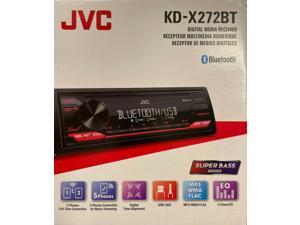 Jvc - Kd-X272Bt - Digital Media Receiver W/Bluetooth & Usb/Aux Input - Black