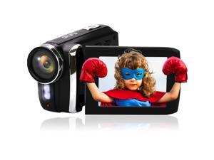 Video Camera Camcorder For Kids Full Hd 1080P 30Fps 36.0Mp Digital Cameras Recorder For Youtube Tiktok 2.8 Inch 270 Degree Rotation Screen Vlogging Camcorders For Teens Children Beginners