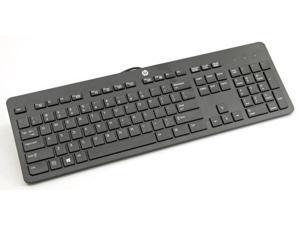 Genuine HP USB Wired SK2120 104 Key Standard Keyboard KU1469 - 803181-001
