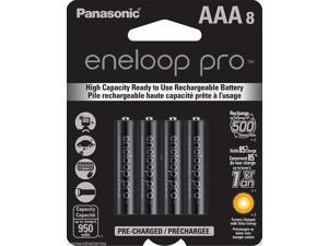 New Genuine Panasonic Eneloop Pro AAA NiMH 950mAh Rechageable Batteries 8 Pack