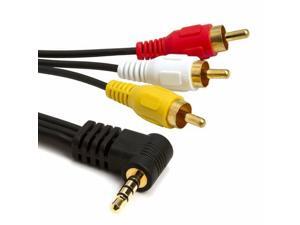 2 X 3.5mm to 3-RCA 5ft Composite AV Cable 4 Sharp Camcorder - Viewcam VL series 2 X 3.5mm to 3-RCA 5ft Composite AV Cable 4 Sharp Camcorder - Viewcam VL series