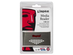 Kingston FCR-HS4 USB 3.0 Media Card Reader 32GB 64GB 128GB CF microSD SDXC SD