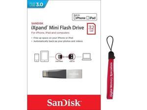 SanDisk SDIX40N-032G 32GB SDIX40N iXpand Mini USB 3.0 Lightning Flash Drive +Lan SanDisk SDIX40N-032G 32GB SDIX40N iXpand Mini USB 3.0 Lightning Flash Drive +Lan