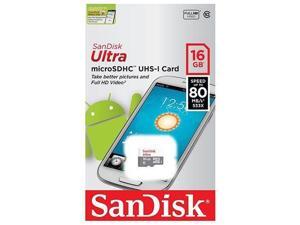 US Seller Ultra SanDisk Memory 16GB 16 GB Micro SD SDHC MicroSD Class 10 80MB/s US Seller Ultra SanDisk Memory 16GB 16 GB Micro SD SDHC MicroSD Class 10 80MB/s