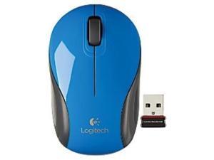 Logitech M187 Wireless Mini Mouse - Blue/Black Logitech M187 Wireless Mini Mouse - Blue/Black