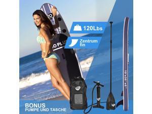 10' Inflatable Stand Up Paddle Board SUP w/ 3 Fins Adjustable Paddle Backpack 10' Inflatable Stand Up Paddle Board SUP w/ 3 Fins Adjustable Paddle Backpack