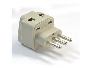 OREI 2 in 1 Travel Plug Adapter Type M for South Africa Swaziland Botswana