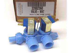 Whirlpool Washing Machine Water Inlet Solenoid Valve WP22002360 AP6006289 Whirlpool Washing Machine Water Inlet Solenoid Valve WP22002360 AP6006289