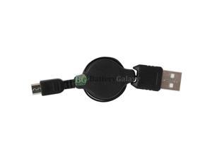 3FT 6FT 10FT Lot USB Micro Black / White Data Charger Retractable Cable 100+SOLD