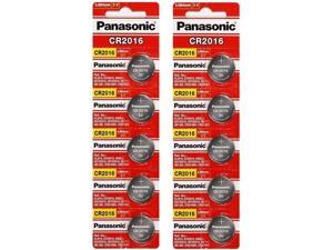 10 x PANASONIC CR 2016 CR2016 ECR2016 LITHIUM COIN CELL Button Battery Exp 2025 10 x PANASONIC CR 2016 CR2016 ECR2016 LITHIUM COIN CELL Button Battery Exp 2025