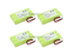 4 Home Phone Rechargeable Battery for SANIK 3SN-5/4AAA80H-S-J1 2-8001/8011/8021