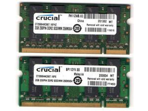 4GB 2x 2GB Kit HP Compaq 6710b 6715b 6715s 6735s 6820s 6830s 6910p DDR2 Memory