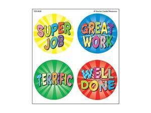 Teacher Created Resources Good Work 2 Wear'Em Badges (4850) Teacher Created Resources Good Work 2 Wear'Em Badges (4850)