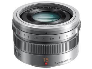Panasonic LUMIX G Leica DG Summilux 15mm f/1.7 ASPH. Lens (Silver)