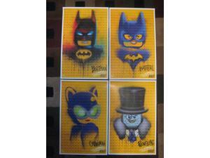 11/" x 17/" Set of 4 Movie Collector/'s Poster Prints Lego Batman