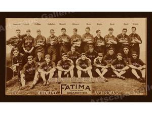 12x20 1913 Cleveland Naps Classic Baseball Team Photo Poster