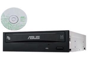 Asus Internal SATA 24x DVD CD +/-RW DL media Disc Burner Writer Drive + software