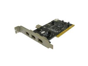 Syba Firewire IEEE 1394a 4 Port PCI Card UW-1394PCI-A01 Syba Firewire IEEE 1394a 4 Port PCI Card UW-1394PCI-A01
