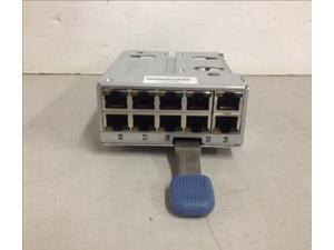 HP 261644-002 10-Port Patch Panel Pass-Thru Module HP 261644-002 10-Port Patch Panel Pass-Thru Module