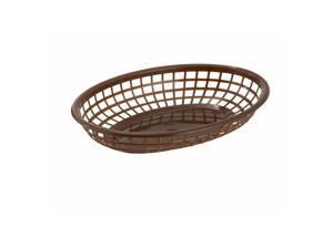 Winco PH-8B 1 Dozen 8x8-Inch Fire Retardant Brown Terry Cloth Combo Pot Holder