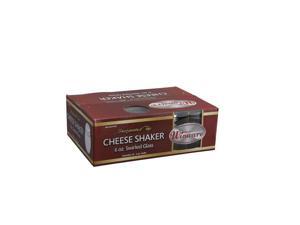 Winco G-307, 6-Ounce Glass Cheese Shaker with Perforated Stainless Steel Top, 1 Winco G-307, 6-Ounce Glass Cheese Shaker with Perforated Stainless Steel Top, 1
