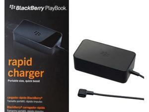 RETAIL PACKAGE GENUINE OEM Blackberry Playbook AC Home Wall Travel Rapid Charger