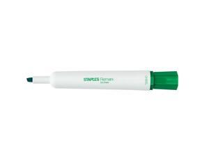 Staples Remarx Dry Erase Markers Broad Point Green 12/Pack (18889) 814956 Staples Remarx Dry Erase Markers Broad Point Green 12/Pack (18889) 814956