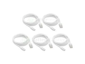 5X USB Type C 10FT Braided Charger Cable for Samsung Galaxy S8 S8+ Plus Note 8