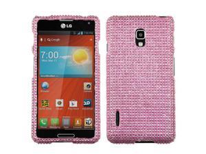 For LG Optimus F7 US780 Crystal Diamond BLING Hard Case Snap on Phone Cover Pink For LG Optimus F7 US780 Crystal Diamond BLING Hard Case Snap on Phone Cover Pink