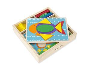 Melissa & Doug MD528 Beginner Pattern Blocks Melissa & Doug MD528 Beginner Pattern Blocks