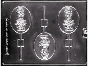 Pencils Lollipop Chocolate Candy Mold from Life of the Party #K-109 NEW