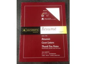 Southworth Fine Resume Paper 24 Pound 100% cotton 100 sheets Watermarked Southworth Fine Resume Paper 24 Pound 100% cotton 100 sheets Watermarked