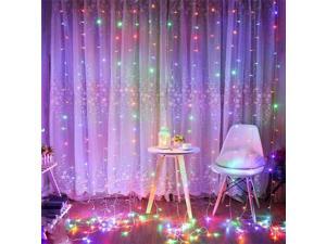 304 LED Window Curtain String Light Wedding Party Home Garden Bedroom... 304 LED Window Curtain String Light Wedding Party Home Garden Bedroom...