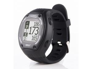 POSMA GT1+ Golf Trainer GPS Golf Watch Range Finder, Preloaded Golf Courses, no download no subscription, Black. Global courses incl. US, Canada, Europe, Australia, New Zealand, Asia
