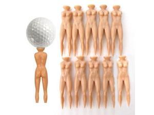 Posma T030AUS Novelty Nude Lady Golf Tees Model Beauty Ball Nails (24 pcs)