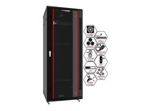 Server Rack – 22U - Wall Mount Rack - Locking Cabinet for Network - Electronics - Security - Audio - Video - AV Equipment - Data Rack - wheels / Power Strip / 2 X Shelves / Fan - 24-Inch Depth Server Rack – 22U - Wall Mount Rack - Locking Cabinet for Network - Electronics - Security - Audio - Video - AV Equipment - Data Rack - wheels / Power Strip / 2 X Shelves / Fan - 24-Inch Depth