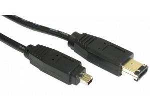 3m Firewire 6 Pin to 4 Pin Lead Cable Wire IEEE1394 6-4 Big to Small Camera Plug 3m Firewire 6 Pin to 4 Pin Lead Cable Wire IEEE1394 6-4 Big to Small Camera Plug